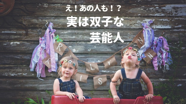 実は双子の芸能人