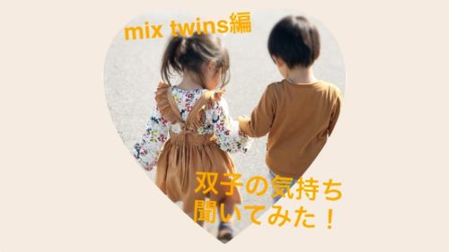 双子の気持ち　ミックスツインズ