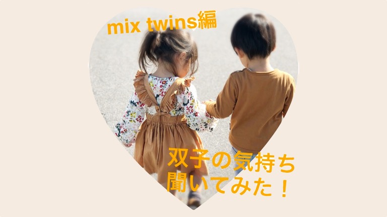 双子の気持ち　ミックスツインズ
