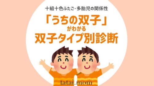 双子　関係性　双子タイプ　診断　心理テスト